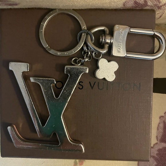 LV Capucines Bag Charm and Key Holder Magnolia with box pink/silver - Picture 5 of 8